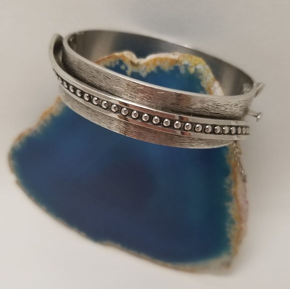 Whiting & Davis Jewelry - NWOT Whiting & Davis signed Silver Cuff Bracelet